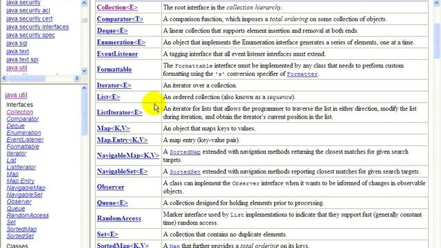 F2L5@2 Online documentation for the java util package смотреть онлайн