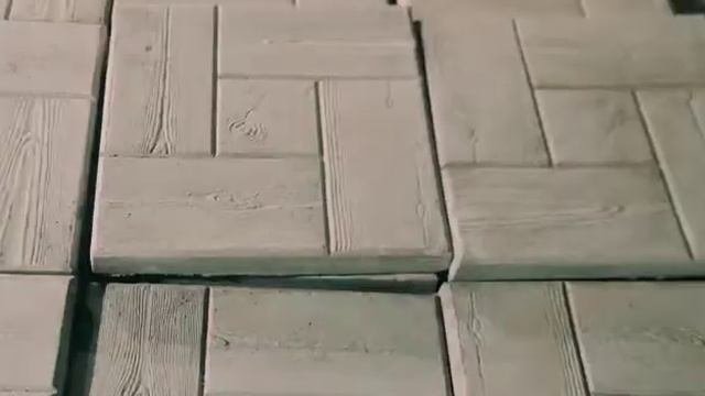 Тротуарная плитка вибролитьё
