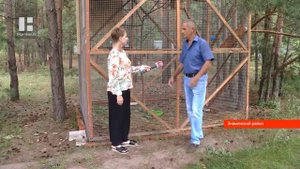 Житель Тамбовской области разводит на своем участке алтайских белок