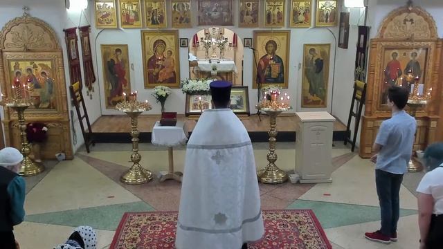 Богослужение в Храме святых целителей Косьмы и Дамиана г. Екатеринбург. смотреть онлайн