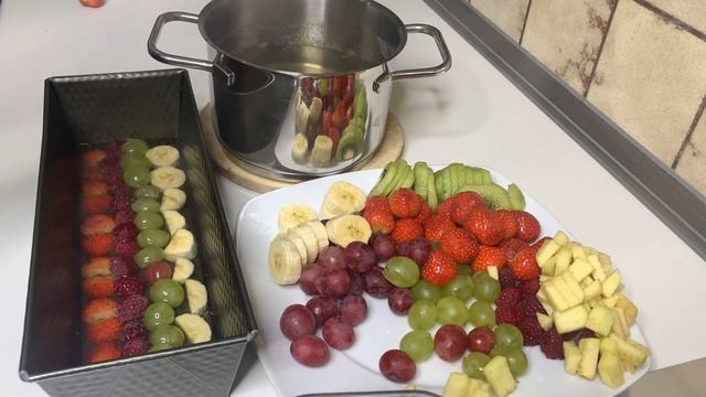 Fruit jelly Recipe ,easy 5 Minutes Recipe ,Fruit Jelly Cake смотреть онлайн