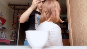 крашу волосы с подругой/крашу волосы в тоник/волосы все розовые?!?/