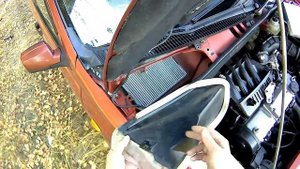 Замена салонного фильтра Лада Калина