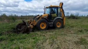 Перемещение грунта экскаватором погрузчиком во Владимире и области