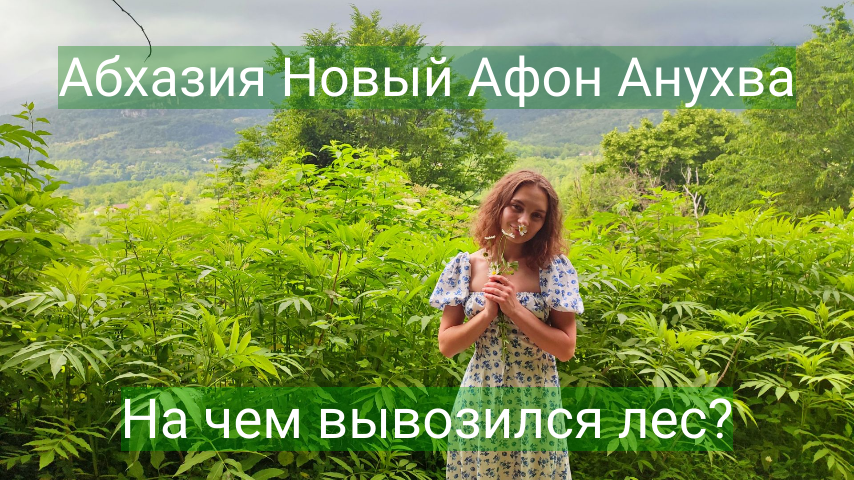 Абхазия 2022 | Новый Афон | Анухва | Царский паровозик