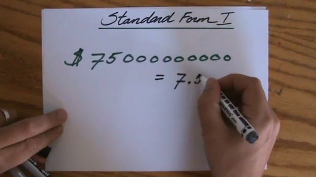 What is Standard Form 1 - Maths Help - ExplainingMaths.com IGCSE GCSE Maths смотреть онлайн