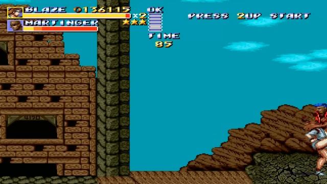 Streets of Rage Remake V5 Mod Playthrough: Golden Rage 1 смотреть онлайн