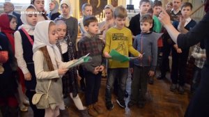 2017 год. Детский хор воскресной школы. Неделя крестопоклонная