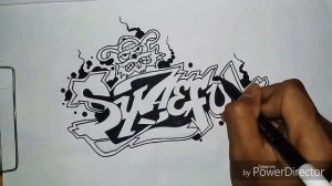 Wild Style Graffiti nama sendiri  //syaefull graffiti