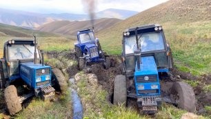 Оффроад и Сравнение Тракторов | Трактор New Holland vs Трактор Беларусь мтз 82