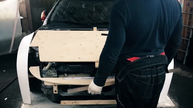 Конструкция из фанеры задаем основные ребра элементов будущего обвеса. CONCEPT своими руками