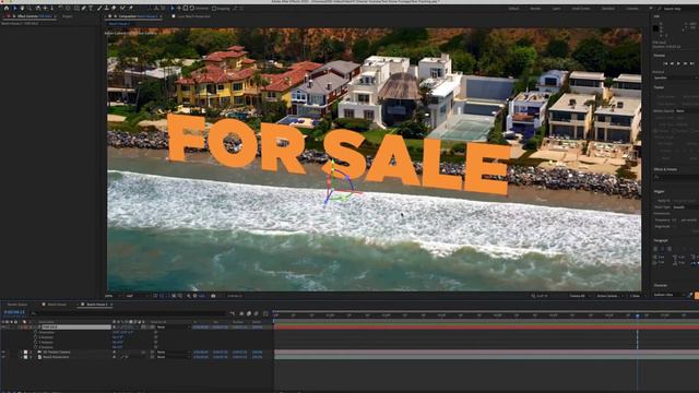 How To Make and Track 3D Text with After Effects Super Fast! смотреть онлайн