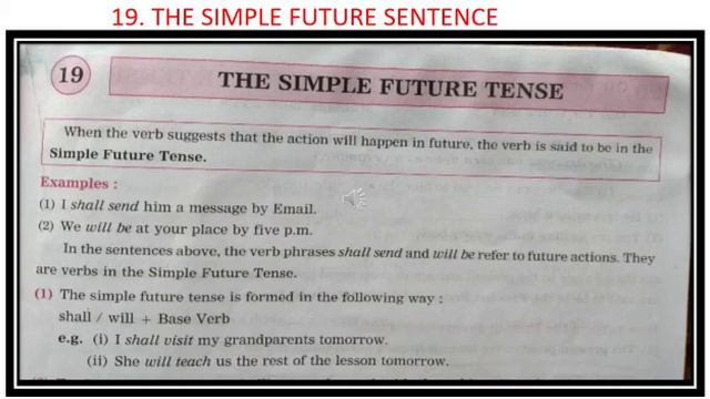 STD 5 SUB ENGLISH GRAMMAR TOPIC THE SIMPLE FUTURE TENSE BY MRS SHAILAJA смотреть онлайн
