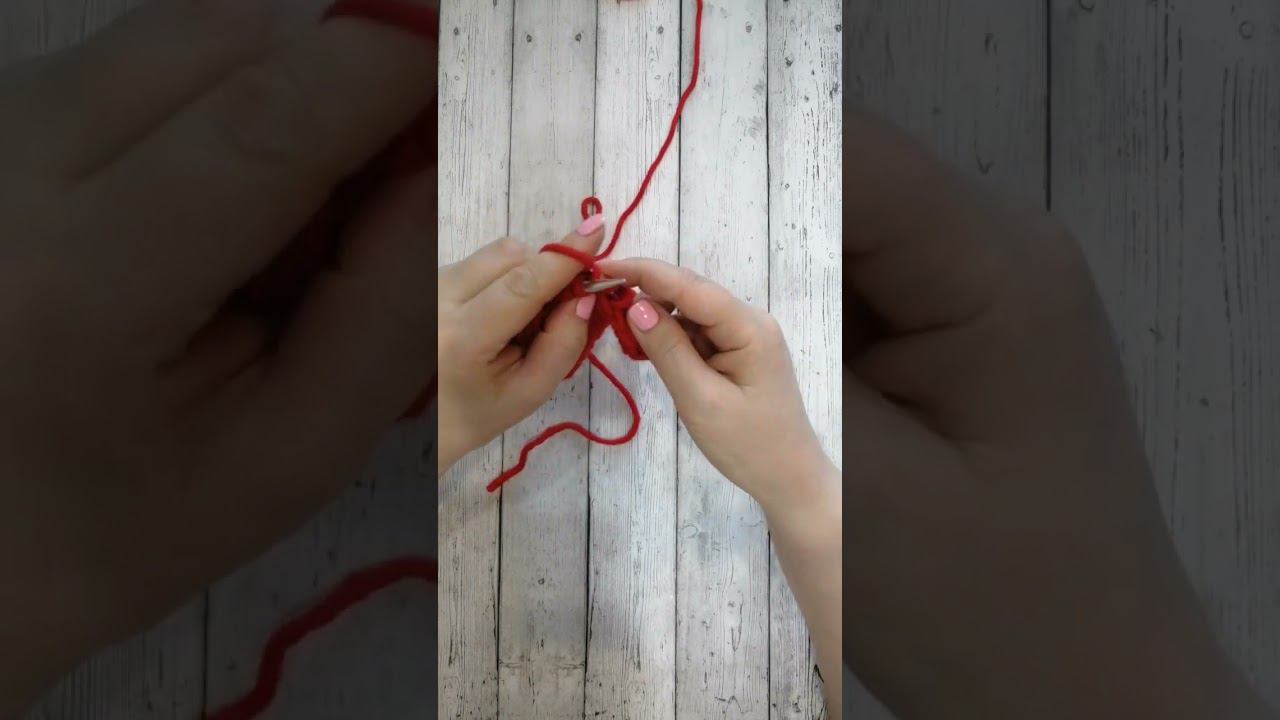 Как связать горизонтальную косичку спицами #shorts #вязание_спицами #мкдляначинающих #узорыспицами