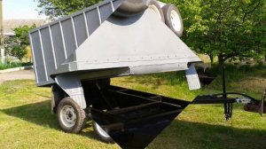 Т-25 с самодельной прицепой