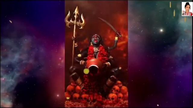 Om Kreem Kalikayai Namah 108 Times | Powerful Kali Mantra With Lyrics | Durga Mantra