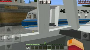 Мод на самолёты в Minecraft PE. Полёт от ПЕРВОГО лица ? Геймплей. PLANE craft ?