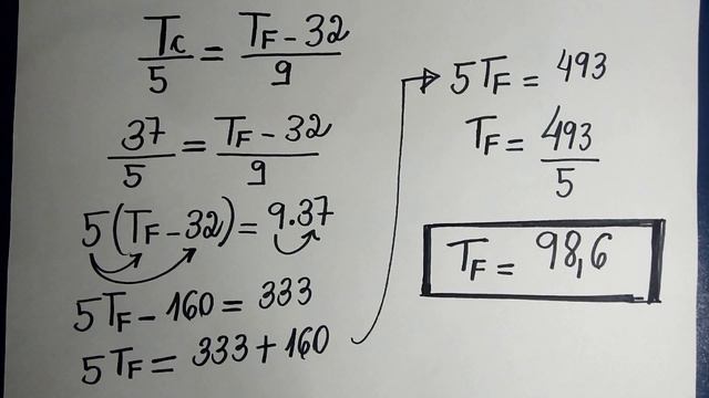 EXERCÍCIOS ESCALAS TERMOMÉTRICAS смотреть онлайн