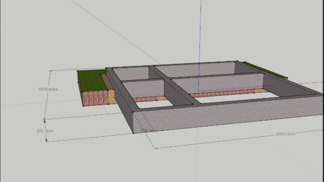 Расчет мелко заглубленного ленточного фундамента с обратной засыпкой