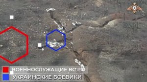 Штурм окопов противника на Авдеевском направлении