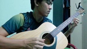 Fingerstyle romance & fight test on yamaha F310