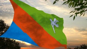 Флаг и гимн города воинской славы Горловки Flag and anthem of the city of military glory Gorlovka