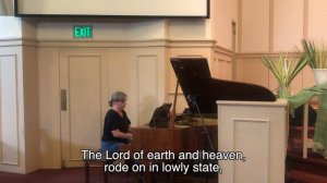 Hosanna, Loud Hosanna-First CRC Worship