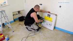 Покраска стен краскопультом Bosch PFS 55 WTF!!!