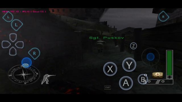 Call of Duty : Finest Hour (Gamecube) - Dolphin Emulator Android Gameplay - Mediatek Dimensity 8050