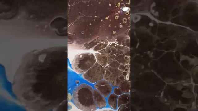 Космос. Флюидарт. Мы не рисуем, мы льём! #благовещенск #мастеркласс #картина смотреть онлайн