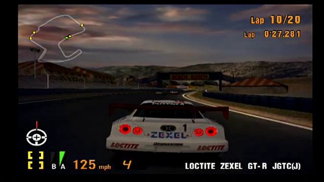 Gran Turismo 3 EPIC RACE! All Japan GT Championship C WEST RAZO Silvia! Subscriber Request part 12! смотреть онлайн