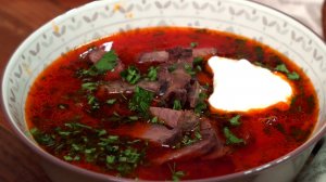 Борщ. Тот самый красный и вкусный