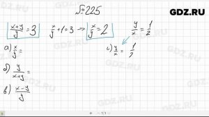 № 225- Алгебра 8 класс Макарычев