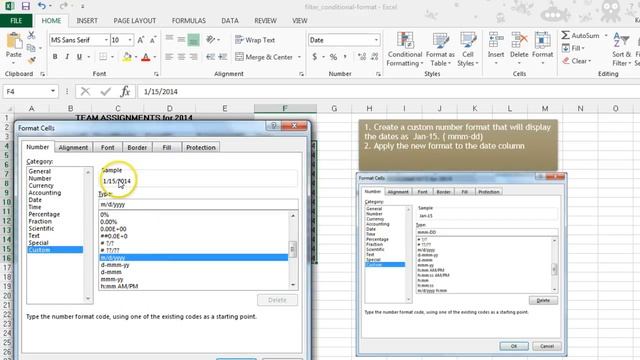 Excel- Custom Number Format смотреть онлайн