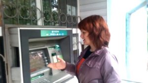 Снятие денег из банкомата!!!