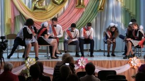 Сценка 11 А на алгебре