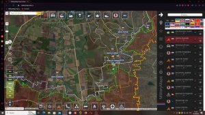 Обзор карты боевых действий Militarymaps Война на Украине за 15 августа 2024 год.