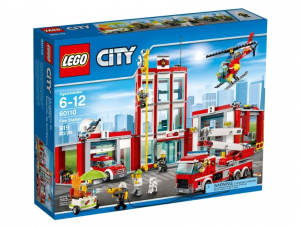 LEGO City 60110 - Сборка пожарной станции