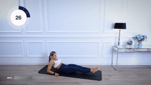 10 Minute POISED Ab Workout No Equipment - Caroline Girvan