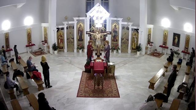 Понеділок. Велике Повечір’я з каноном св. Андрея Критського. [15 березня, 18:30] смотреть онлайн