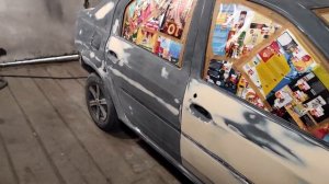 рено логан ремонт восстановление покраска полировка