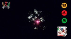 SB110 Батарея салютов "Ути пути" 0,8х16 залпов