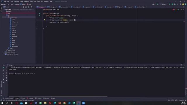 Day-11 || Java: Strings, String Builder|| Java Tutorial -- 11 смотреть онлайн