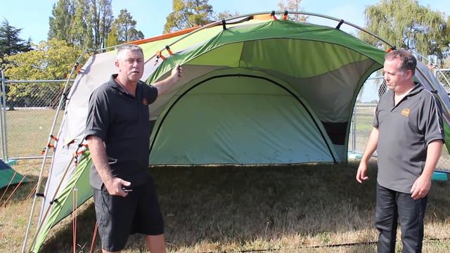 Kiwi Camping Savanna Shelter Range Overview смотреть онлайн