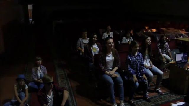 Спектакль "Море". Лагерь профессий "Снимаем сериал". Режиссёр Леонид Нечаев