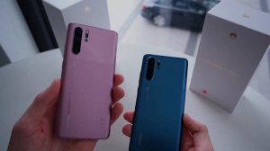 Новый цвет Huawei P30 Pro - Мистический синий и Лавандовый