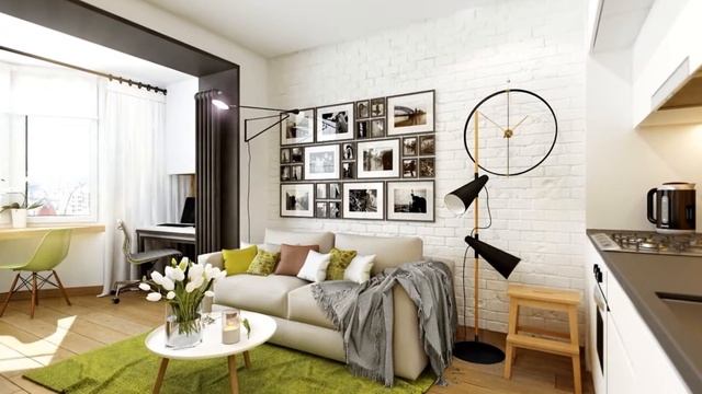 Дизайн 1 комнатной квартиры 38 кв м/С ценами на ремонт? смотреть онлайн