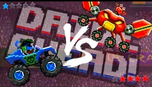 Битва с королём крабов на пляже| drive ahead|прохождение.