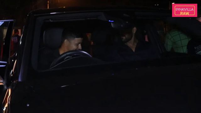 John Abraham gets papped with his wife outside a restaurant