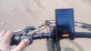 Складной электровелосипед с кареточным мотором Бафанг.